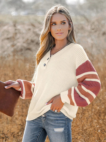 Trice | Casual trui met V-hals