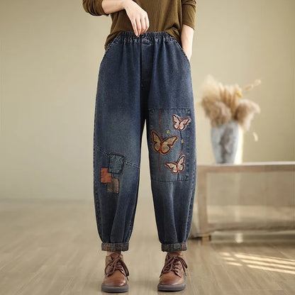 Damesjeans in joggingstijl - Felicity