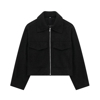 ModeParisienne® Romalie | Vintage Warm Zipper Jacket