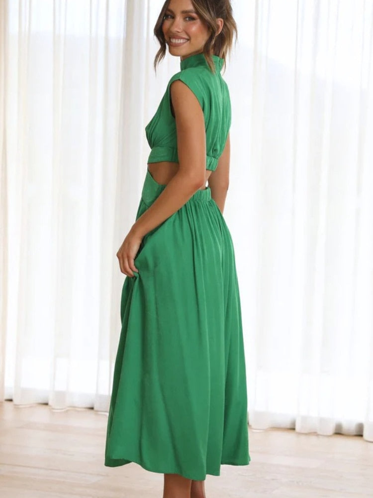 Anki - Elegante Maxi Jurk