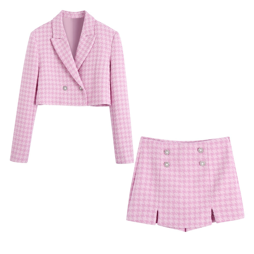 Two piece set skort