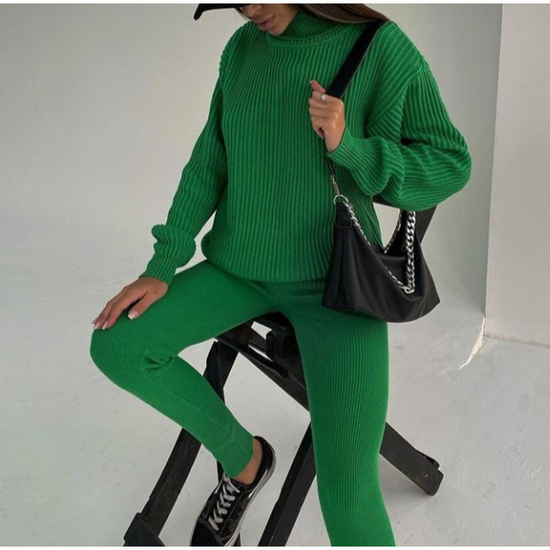 Groene comfy two piece set
