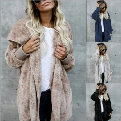 Lovie - Warme oversized Fleece-Jas voor Dames