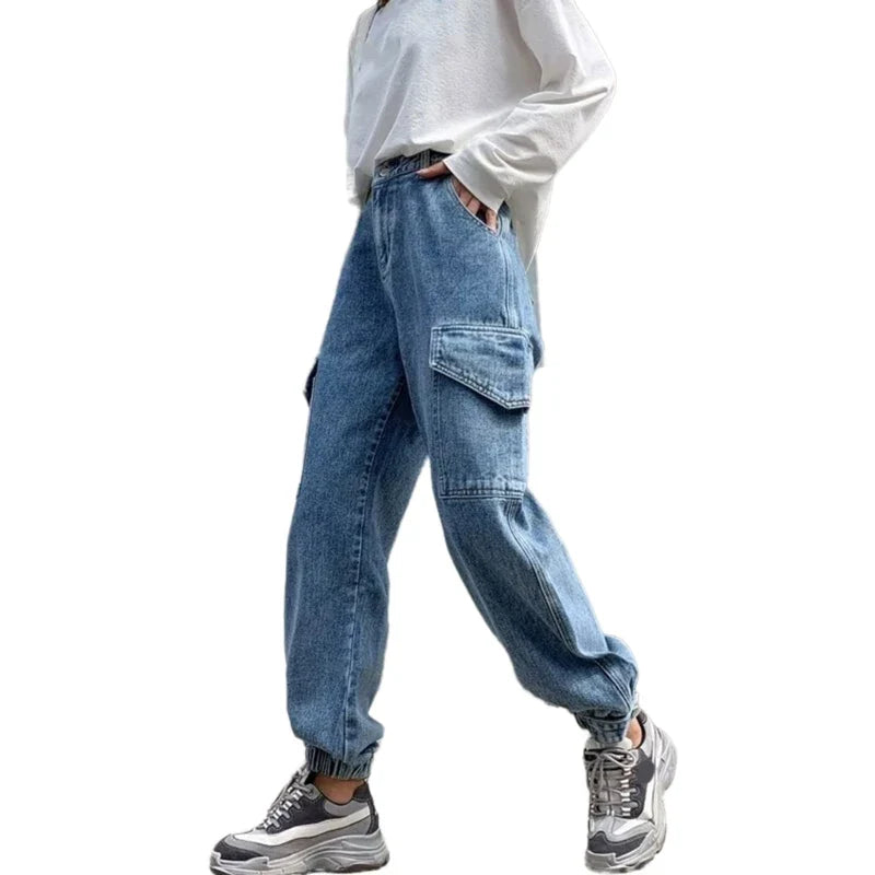 Damesjeans in joggingstijl - Makayla