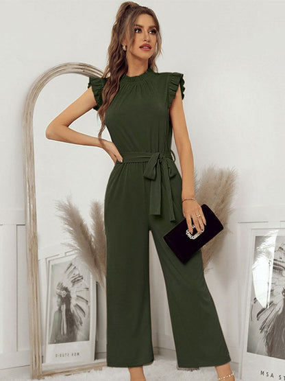 Jumpsuit met ceintuur