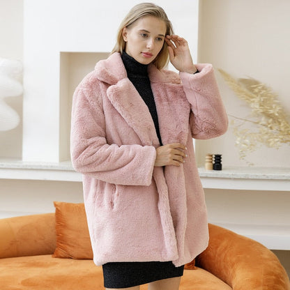 Norita - Faux Fur Jas - Perfect voor aankomende winter