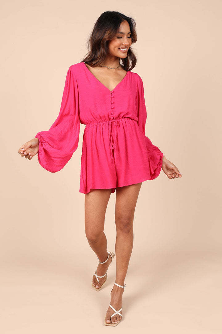 Roze playsuit