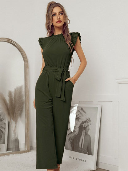 Jumpsuit met ceintuur