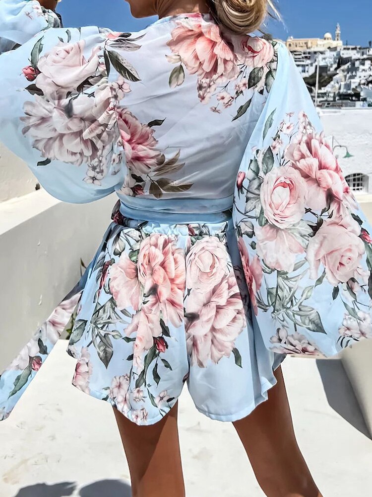 Co-ord set met print