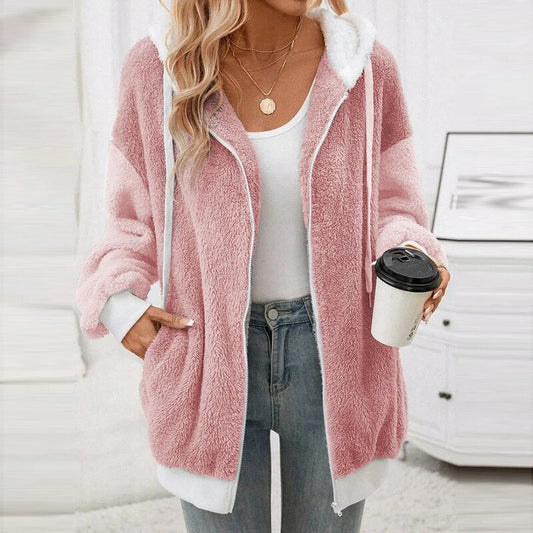 Trui met lange mouwen en capuchon