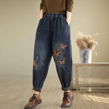 Damesjeans in joggingstijl - Felicity