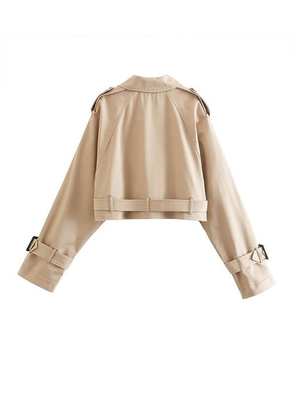 Korte Trenchcoat Voor dames