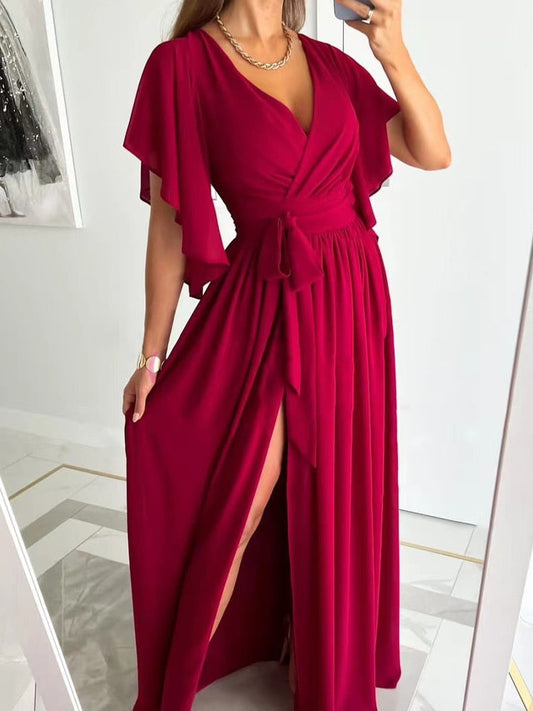 Maxi jurk met split