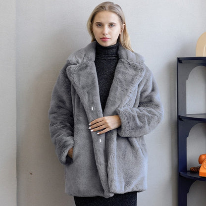 Norita - Faux Fur Jas - Perfect voor aankomende winter