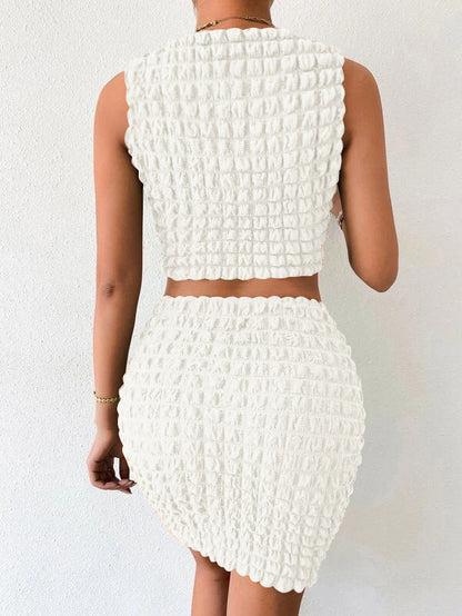 Witte co-ord set