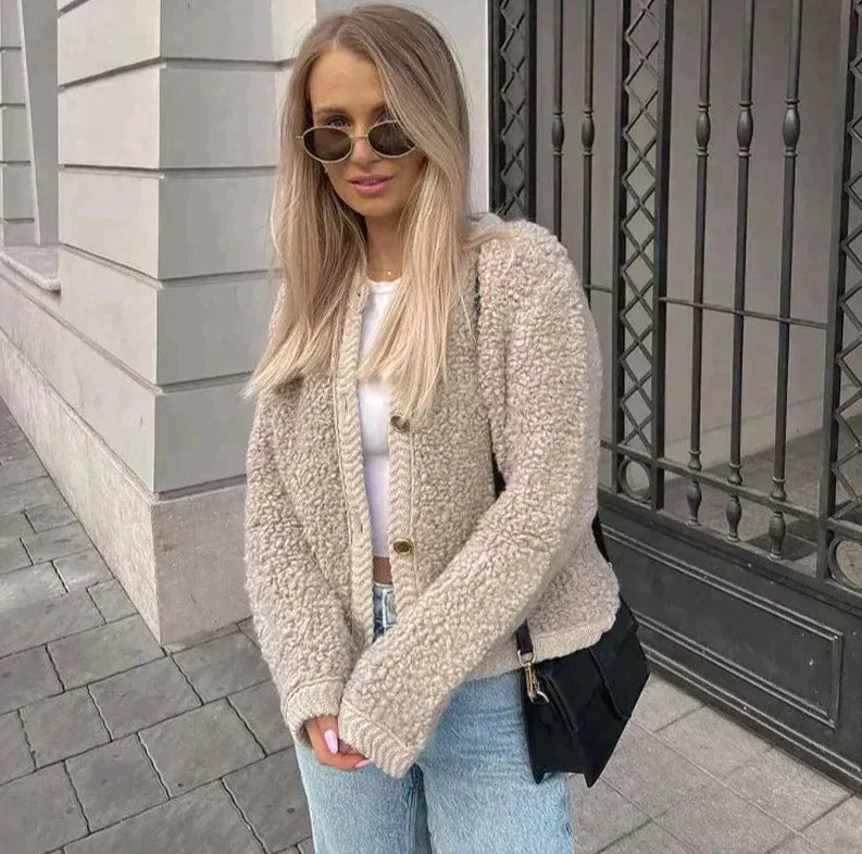 Elsee - Knusse Teddy Cardigan