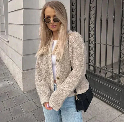 Elsee - Knusse Teddy Cardigan