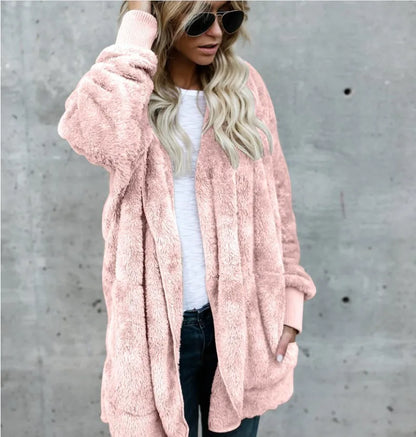 Lovie - Warme oversized Fleece-Jas voor Dames