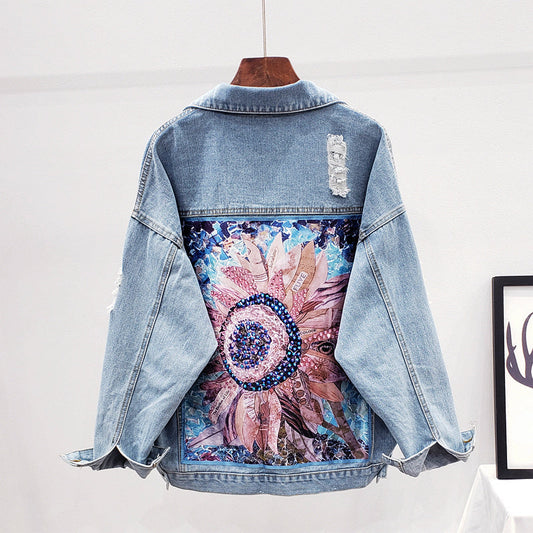 Oversized spijkerjasje