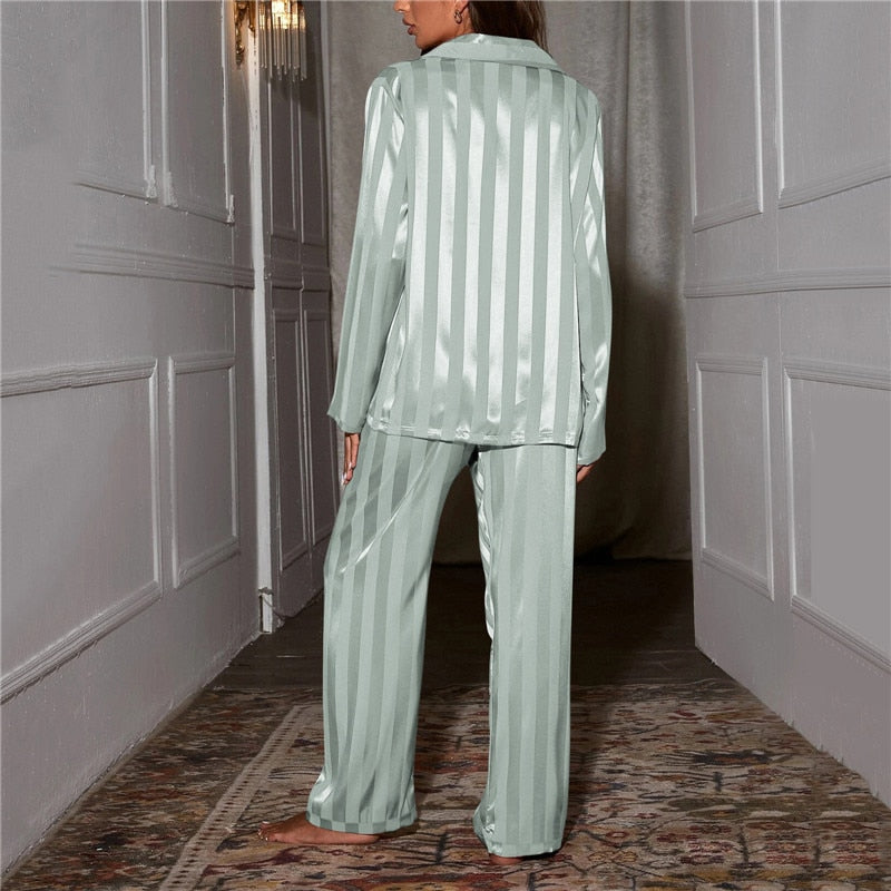 Pia - Stijlvolle Zijden Pyjama voor Vrouwen