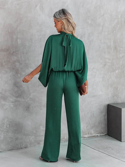 Groene jumpsuit