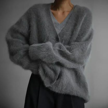 Fleur | zachte witte cardigan