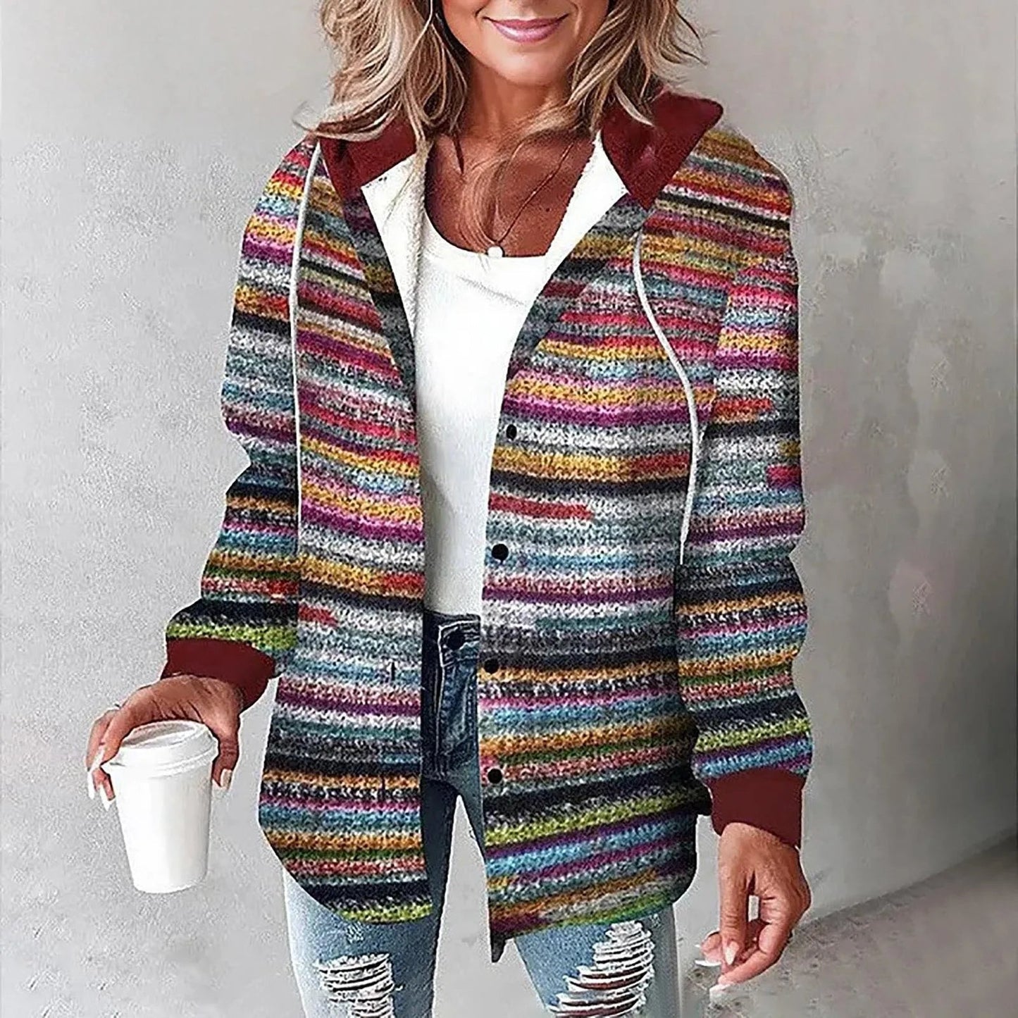 ModeParisienne® Karla | Stijlvol damesjack met capuchon