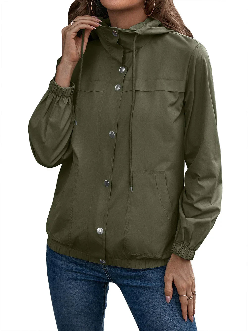 Marvel - Actieve Buiten Regenjas met Capuchon - Wind- en waterdicht