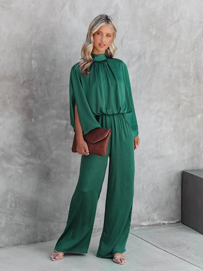 Clarinda - Elegante groene jumpsuit