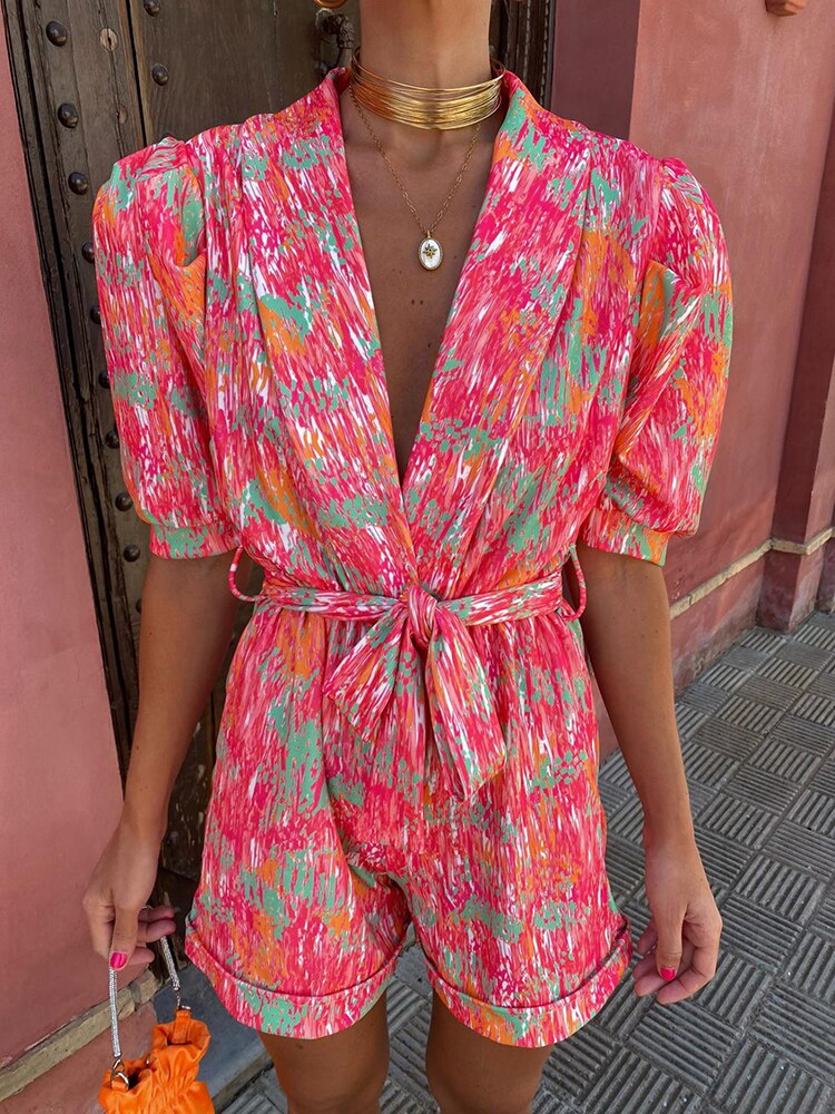 Playsuit met print