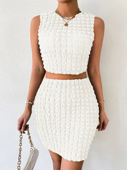 Witte co-ord set
