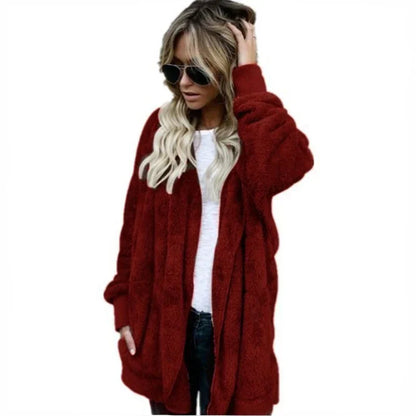 Lovie - Warme oversized Fleece-Jas voor Dames