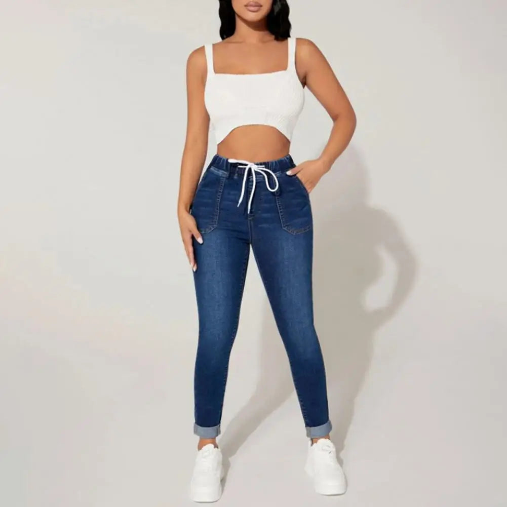 Damesjeans in joggingstijl - Alanna