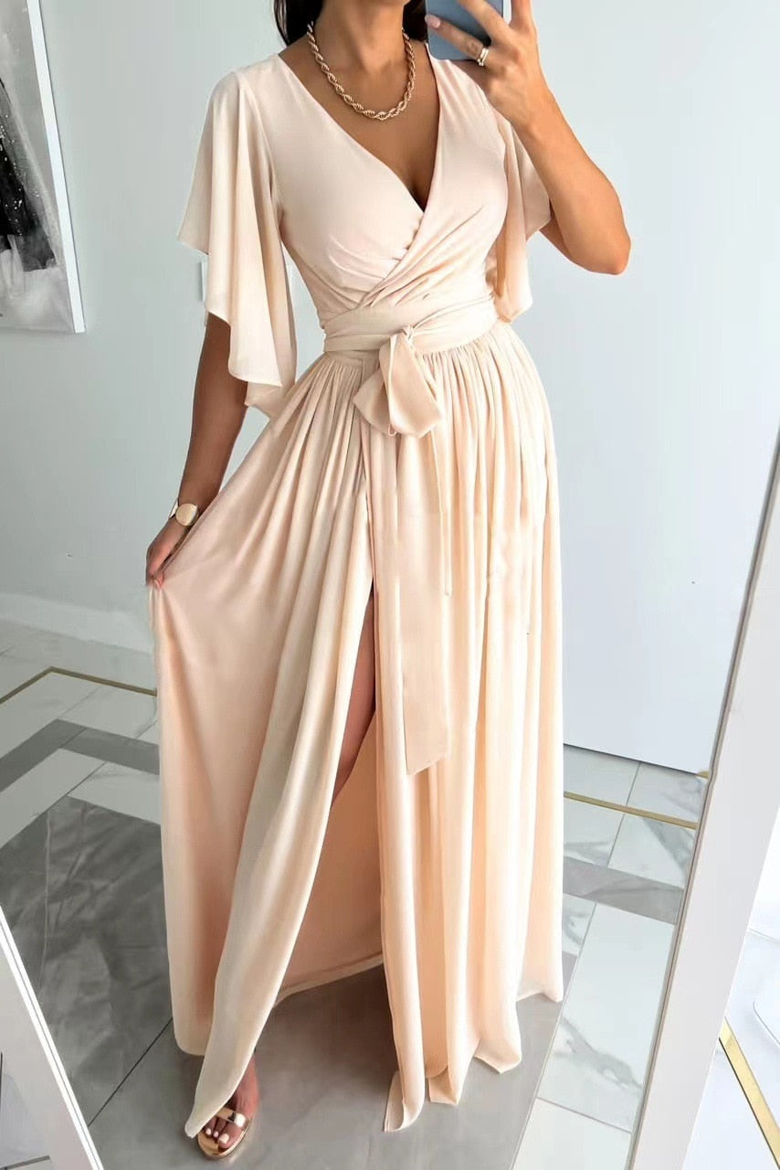 Maxi jurk met split