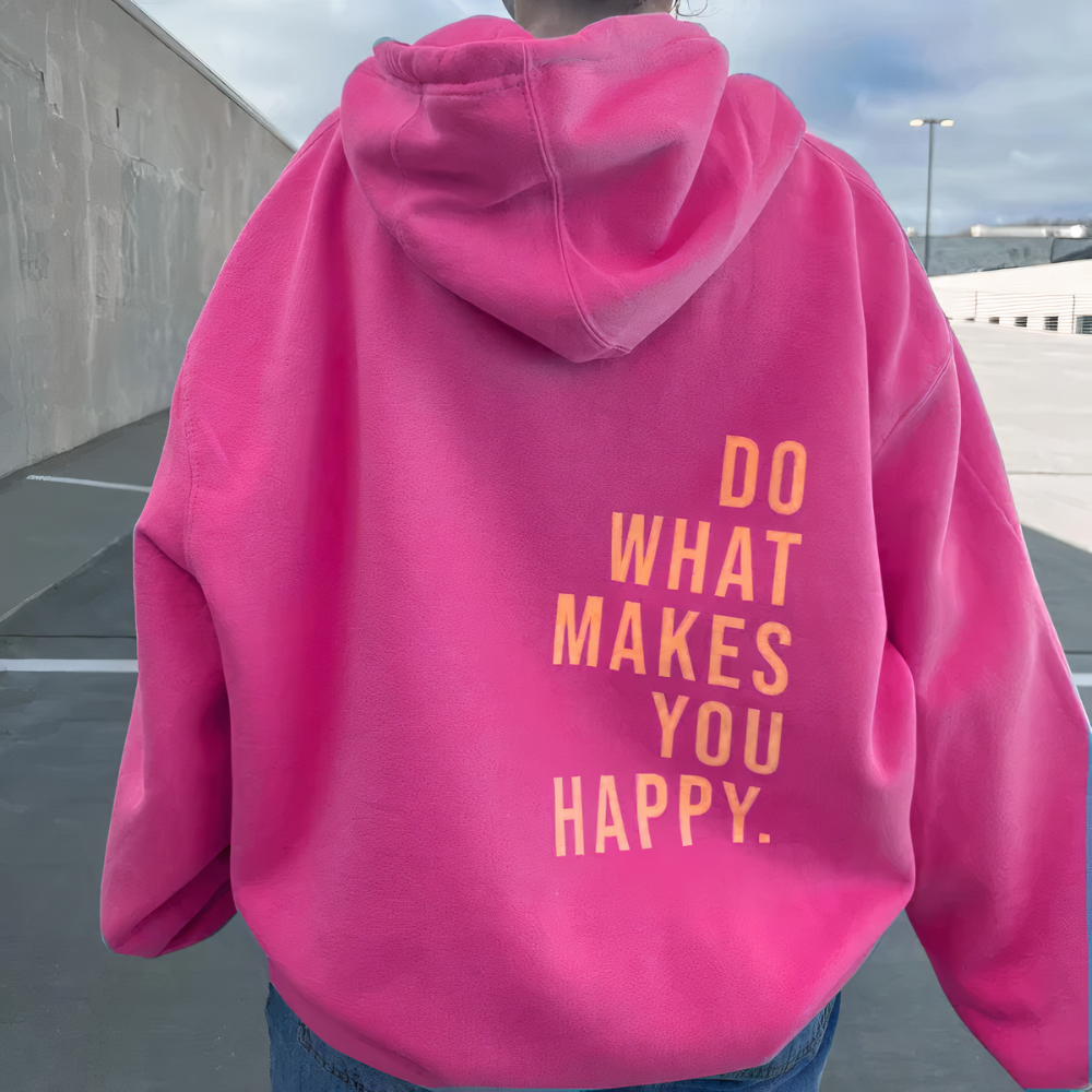 Anne | hoodie met motiverende tekst
