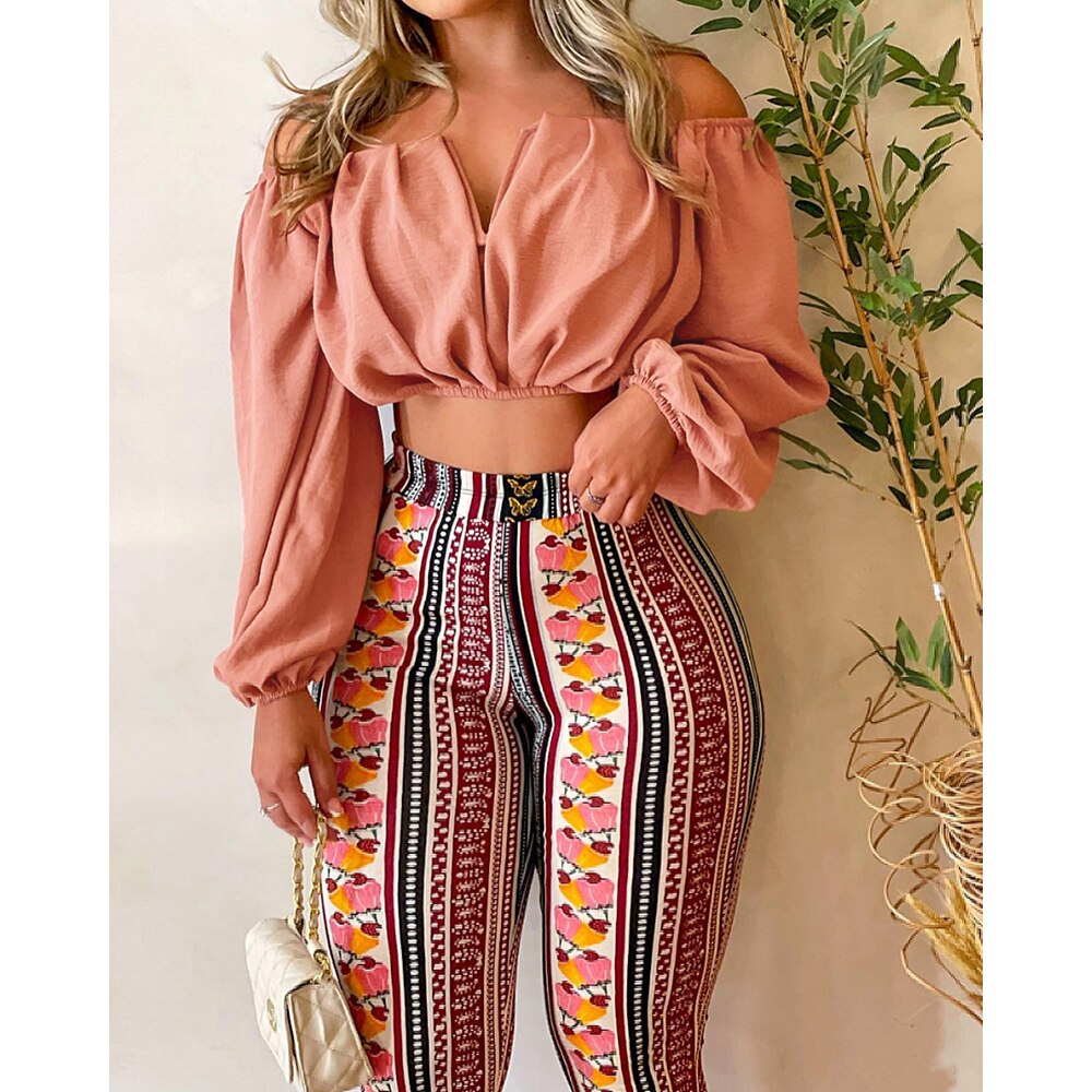 Two piece set boho