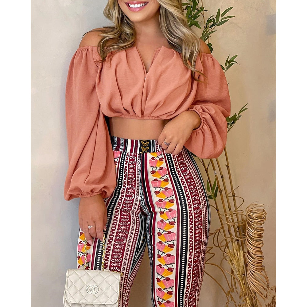 Two piece set boho