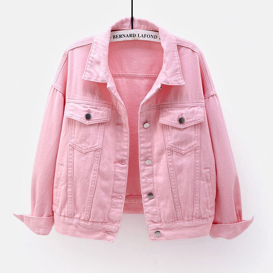 Roze denim jasje