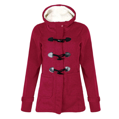 Ladonna - Lange Winterjas met Capuchon voor Vrouwen