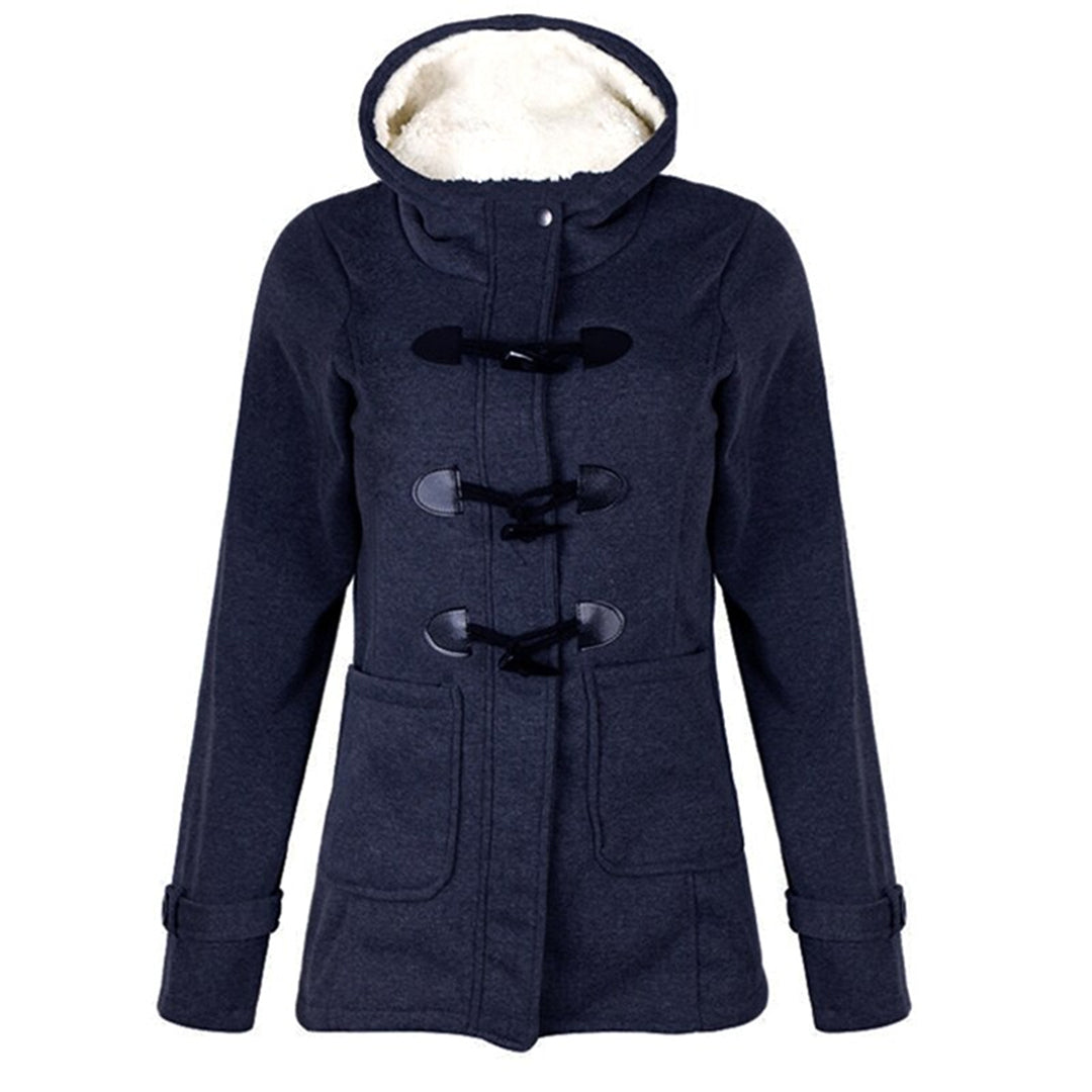 Ladonna - Lange Winterjas met Capuchon voor Vrouwen