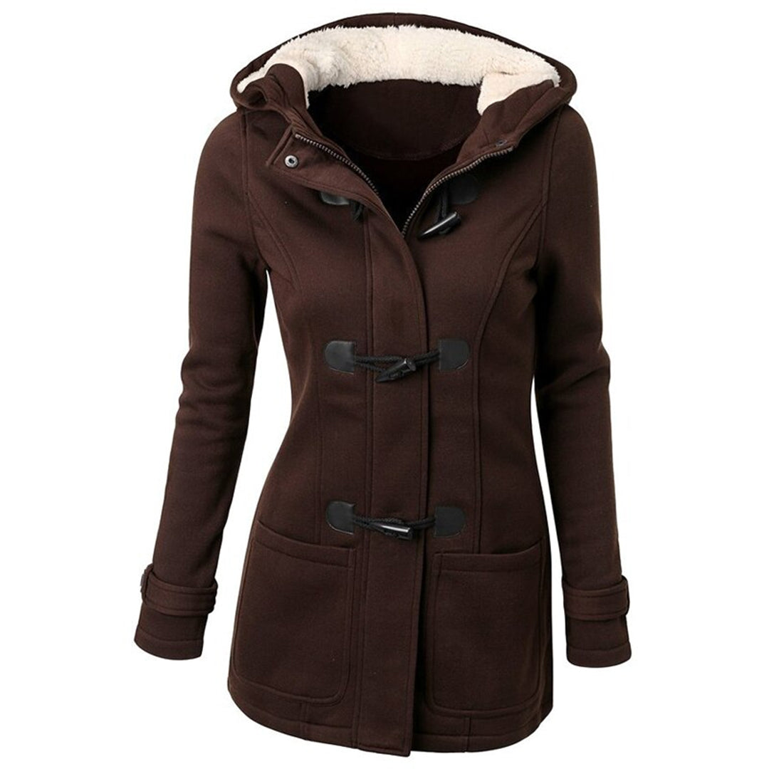 Ladonna - Lange Winterjas met Capuchon voor Vrouwen