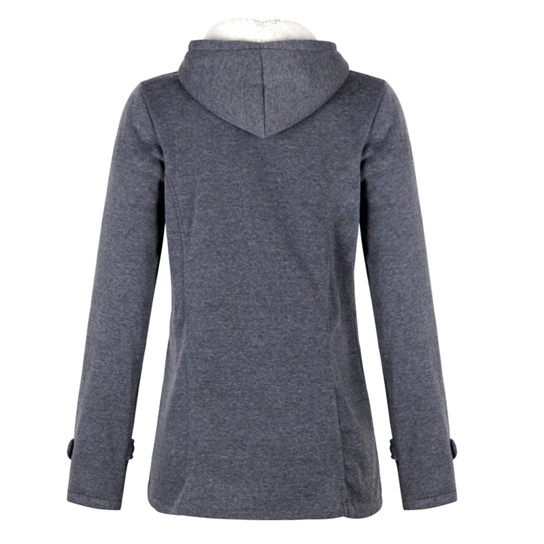 Ladonna - Lange Winterjas met Capuchon voor Vrouwen