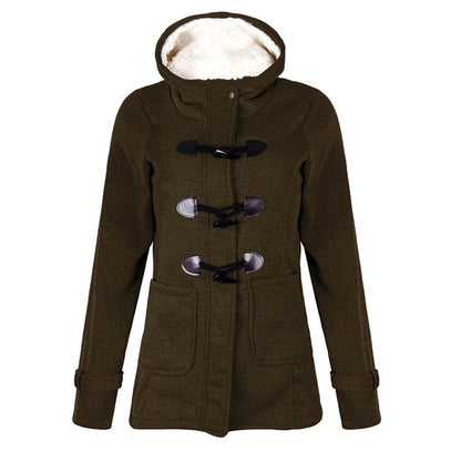 Ladonna - Lange Winterjas met Capuchon voor Vrouwen
