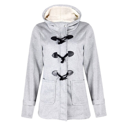 Ladonna - Lange Winterjas met Capuchon voor Vrouwen