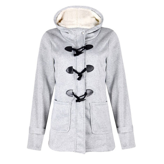 Ladonna - Lange Winterjas met Capuchon voor Vrouwen
