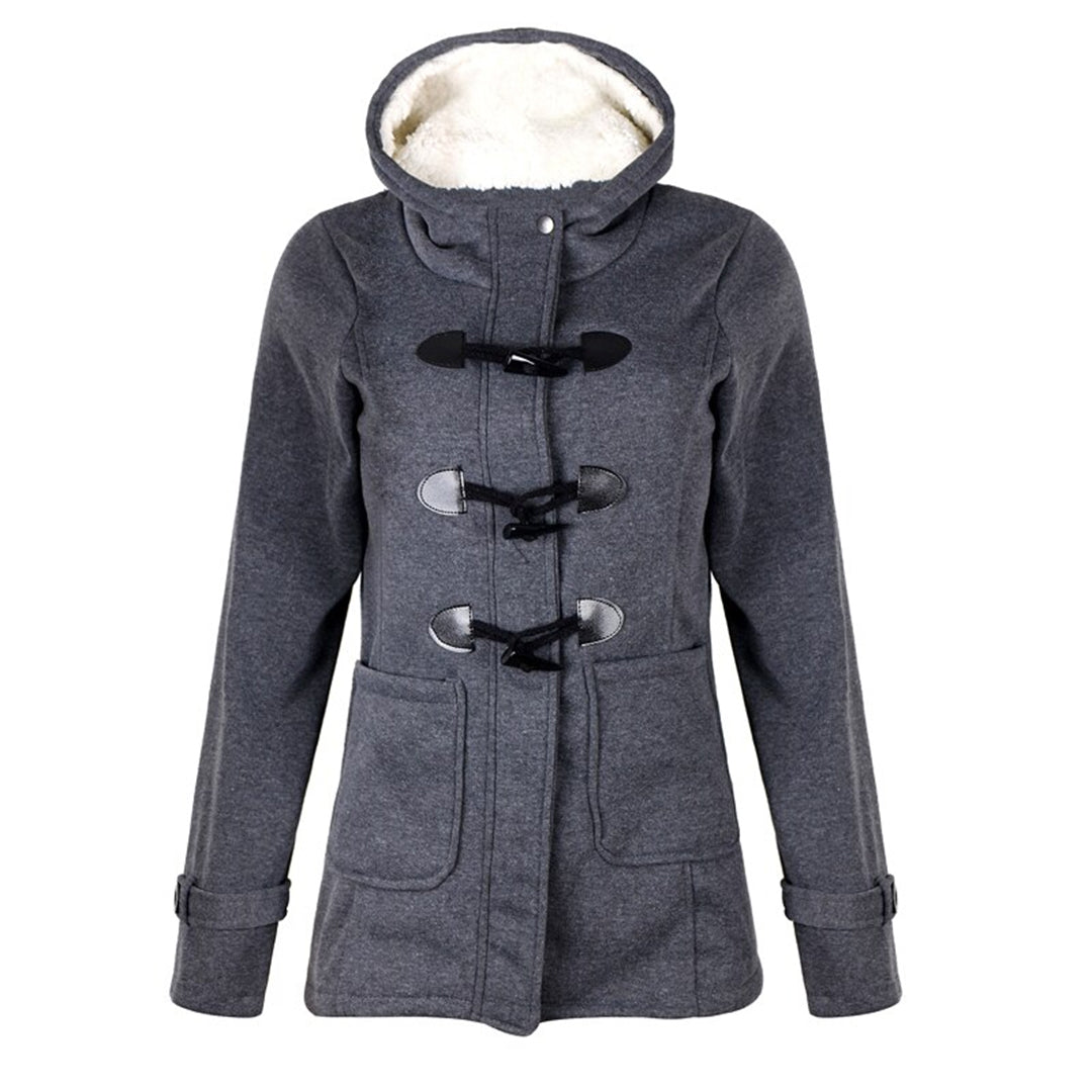 Ladonna - Lange Winterjas met Capuchon voor Vrouwen