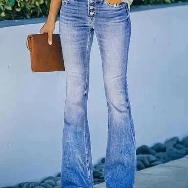High waist jeans dames