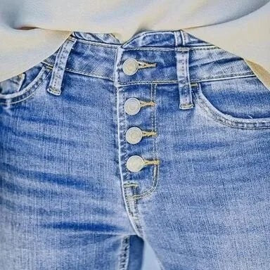 High waist jeans dames