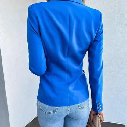 Ciela | Damesblazer met metalen knoop