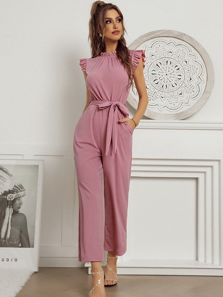 Jumpsuit met ceintuur
